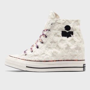 Converse Isabel Marant Chuck 70 Internal Wedge Platform High White size 8 NEW